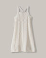 Vestido De Crochet,BLANCO